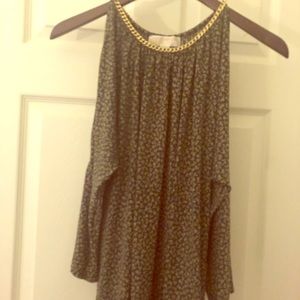 Women’s Michael Kors Olive green blouse